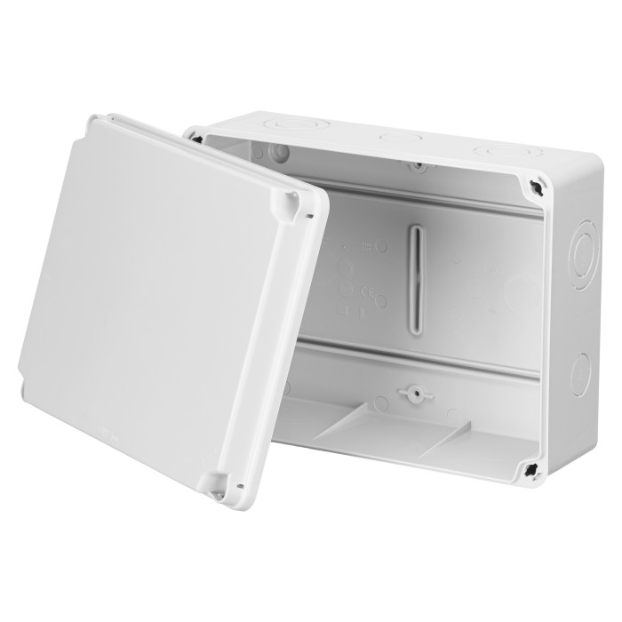 Розподільна коробка IDE з перфорацією під отвори 185×246x100mm, IP65-IP67