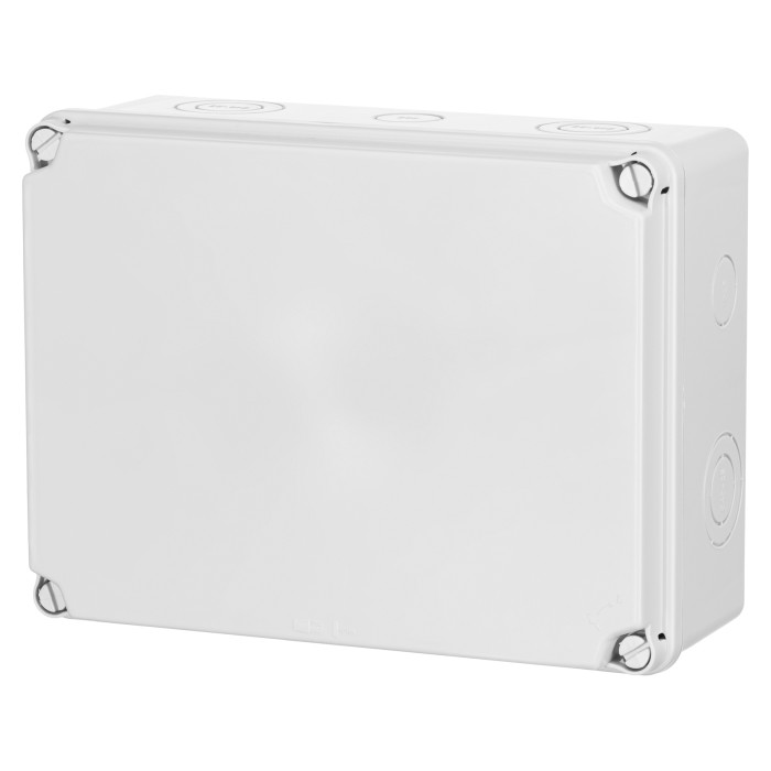Розподільна коробка IDE з перфорацією під отвори 185×246x100mm, IP65-IP67