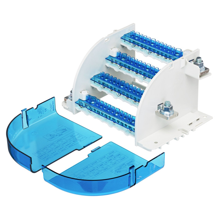 Чотириполюсна колодка nVent Eriflex TDL 250/400A 14 виходів