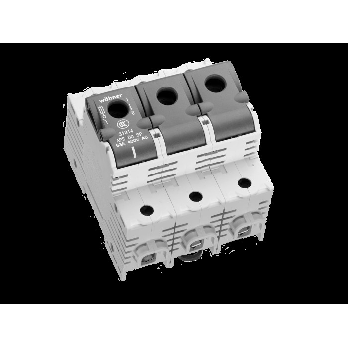 31314 Рубильник Ambus PoverSwich із запобіжником DO, 3р, DIN