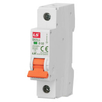 Модульний автоматичний вимикач LS ELECTRIC BKN 1P D32A 6kA