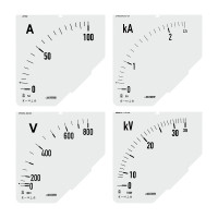 Шкала амперметра FRER ZF 4000/5А В