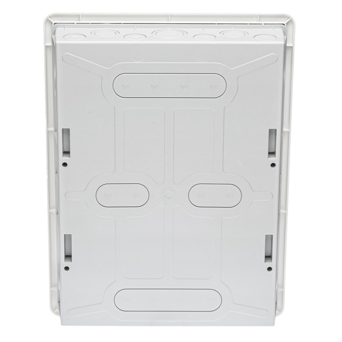 BM24PT/RR Корпус розподільчий внутр. прозоре вікно ORO,2x12 модуля 373x283x97, IP40, з шинами N і PE