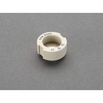 01708 Калібрувальна вставка з різьбою Е33 50А, біла (упак. 25шт.)