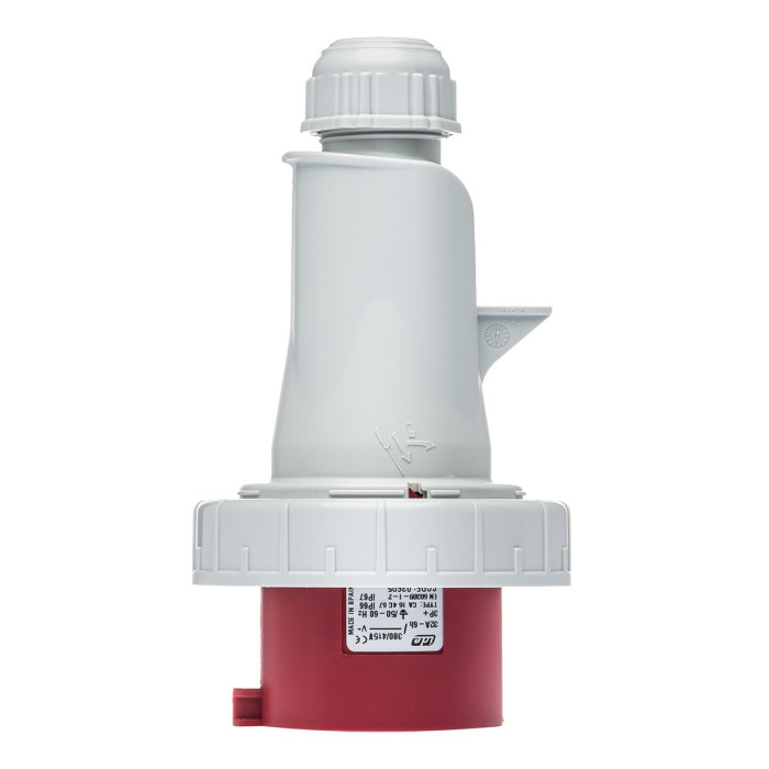 Вилка кабельна IDE MUNDIAL 3P+E 32 А 380–415 В IP66-67 - 03605