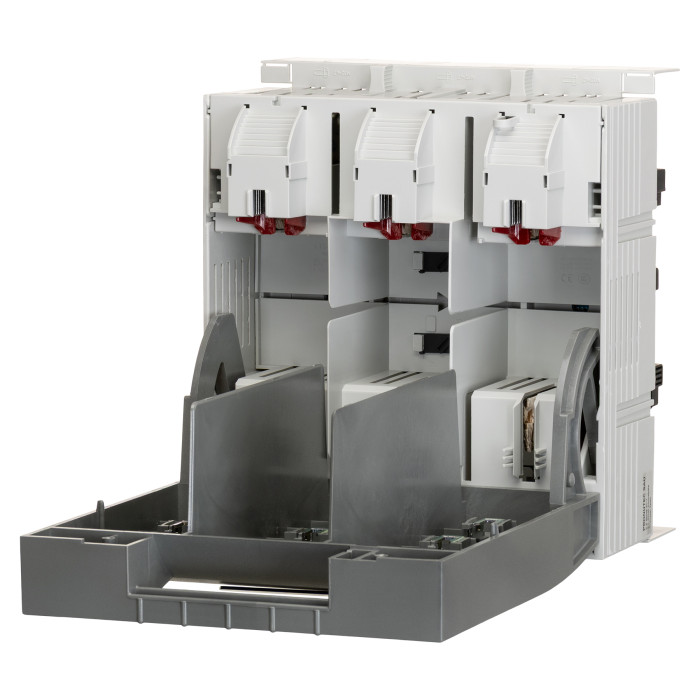 432.25.60.34 Вимикач під запобіжник горизонтальні BTHC NH-3 630A M10 на шину 60мм