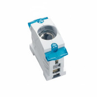 Утримувач запобіжників Woehner D02 Custo Panel, 1р 63A