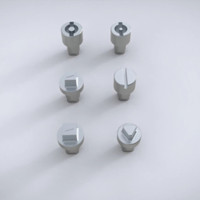 Вставка з подвійною бородкою 3мм (для підлогових шаф) nVent HOFFMAN LI