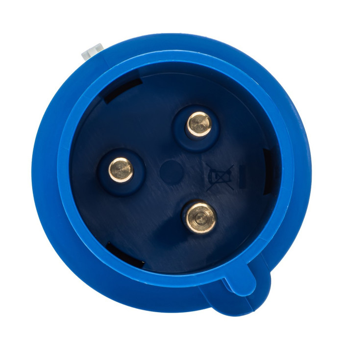 Вилка кабельна IDE MUNDIAL 2P+E 32 А 200–250 В IP44 - 02104