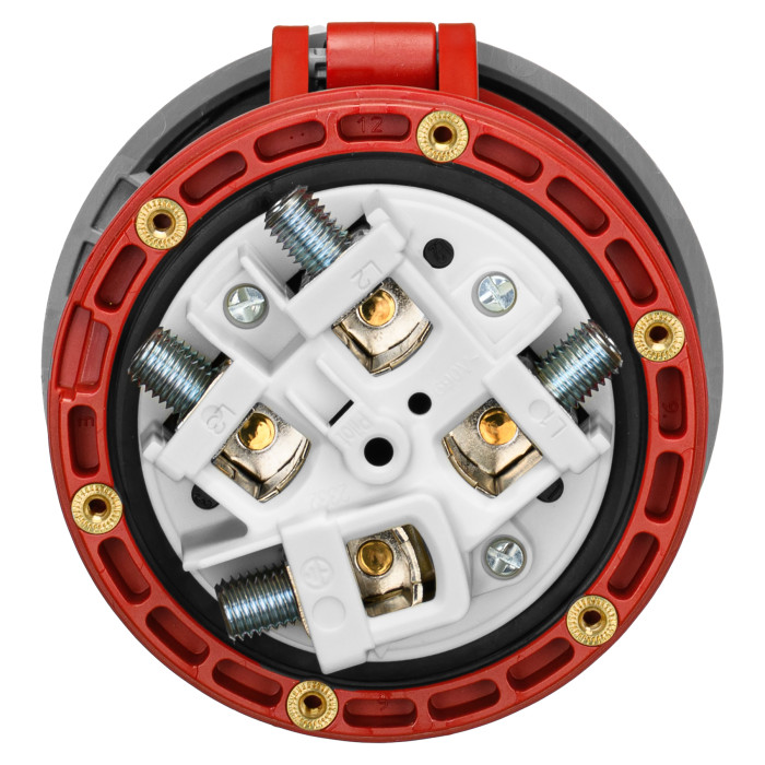 Розетка кабельна IDE MUNDIAL 3P+E 125A 380–415V IP66-67