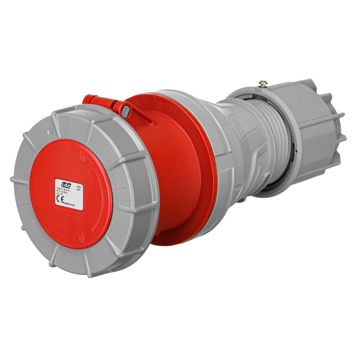 Розетка кабельна IDE MUNDIAL 3P+E 125A 380–415V IP66-67