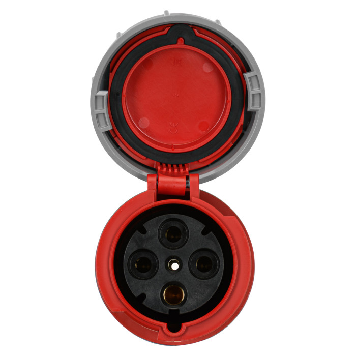 Розетка кабельна IDE MUNDIAL 3P+E 125A 380–415V IP66-67