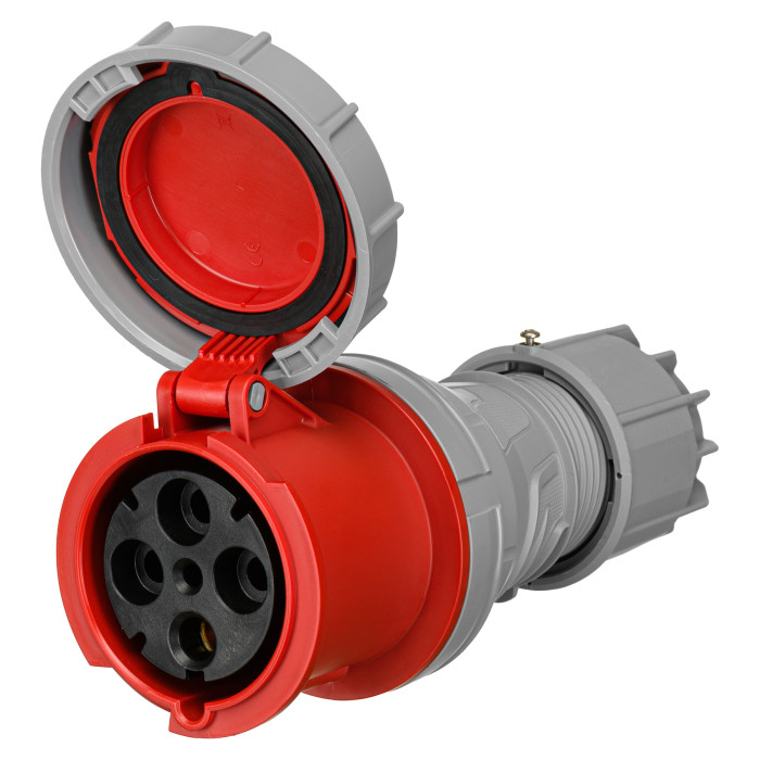 Розетка кабельна IDE MUNDIAL 3P+E 125A 380–415V IP66-67