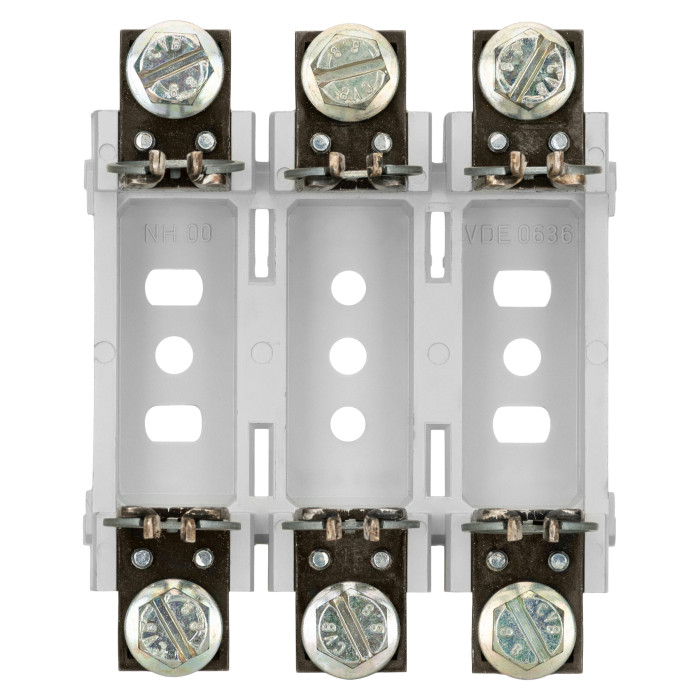 Утримувач запобіжників Woehner NH 00, 3р 160A, з 2-ма перегородками