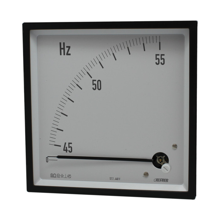 Частотомір FRER F14FP 90˚ 45-55Hz 380/415 В - F14FPX455XT8