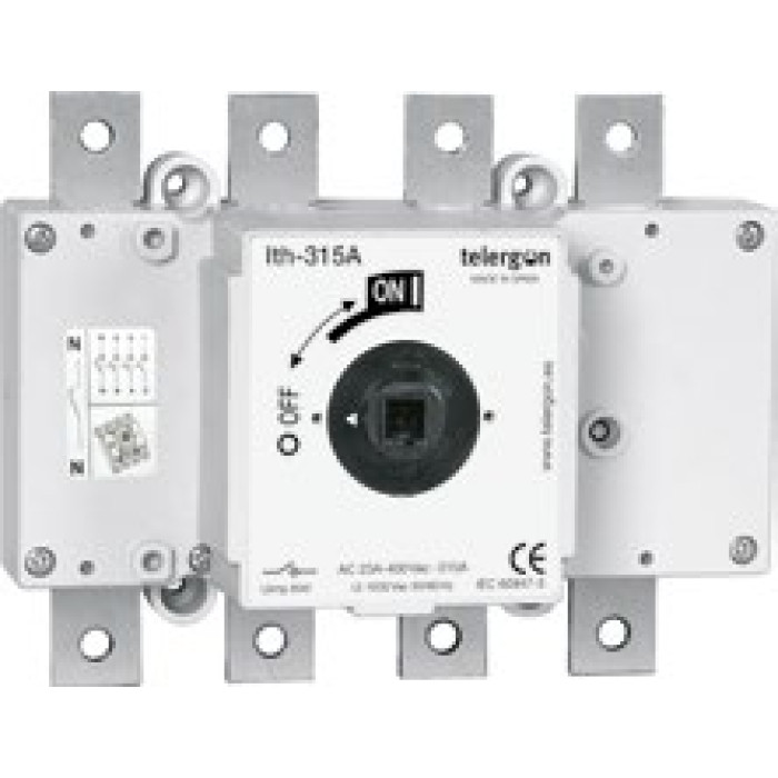 Вимикач навантеження Vector VS S5 3P+N 315A - S5-03153NR0