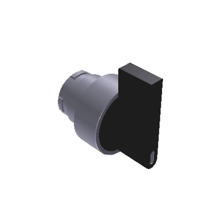 ECX 1350 Поворотна кнопка 2-позиційна