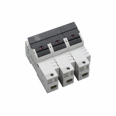 Утримувач запобіжників Woehner тип J, 30A/600V (21×57), з індикатором стану