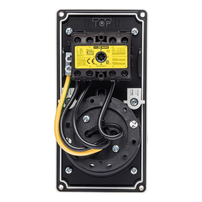 Розетка вбудована з механічним блокуванням IDE MUNDIAL 3P+E 32 А 380–415 В IP67 - 03815