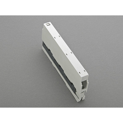 01484 Ізольований шинотримач 3р, 60 мм система, клеми 1,5...16 мм