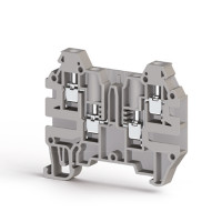 Клема Klemsan AVK 2,5 CF функціональна 2.5 мм сіра