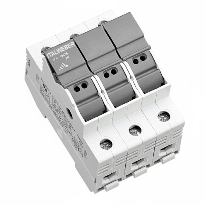 Тримач запобіжників Italweber 3P BCH 10x38 32A 690 V АC - 2303038