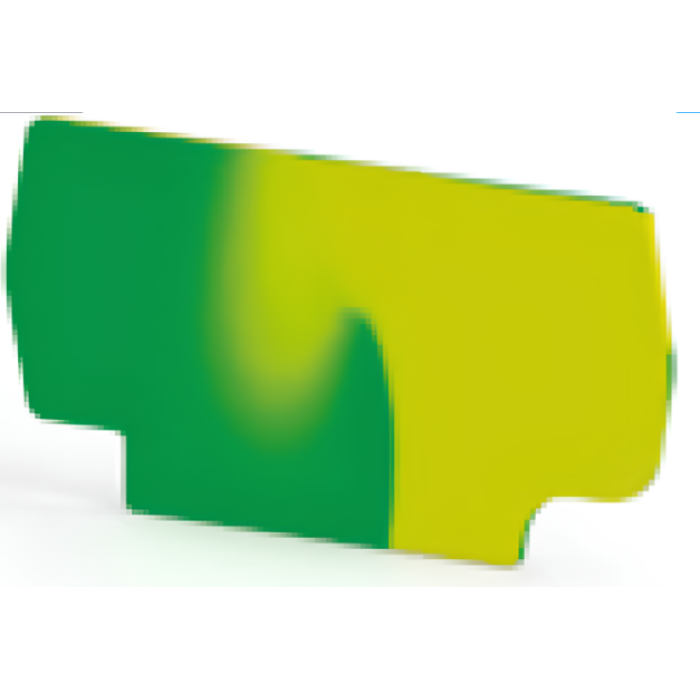 Торцева кришка Klemsan PYK жовто-зелена - 0.0.0.4.46612T
