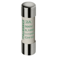 Запобіжник циліндричний Italweber CH10 2A aМ 10x38 500В