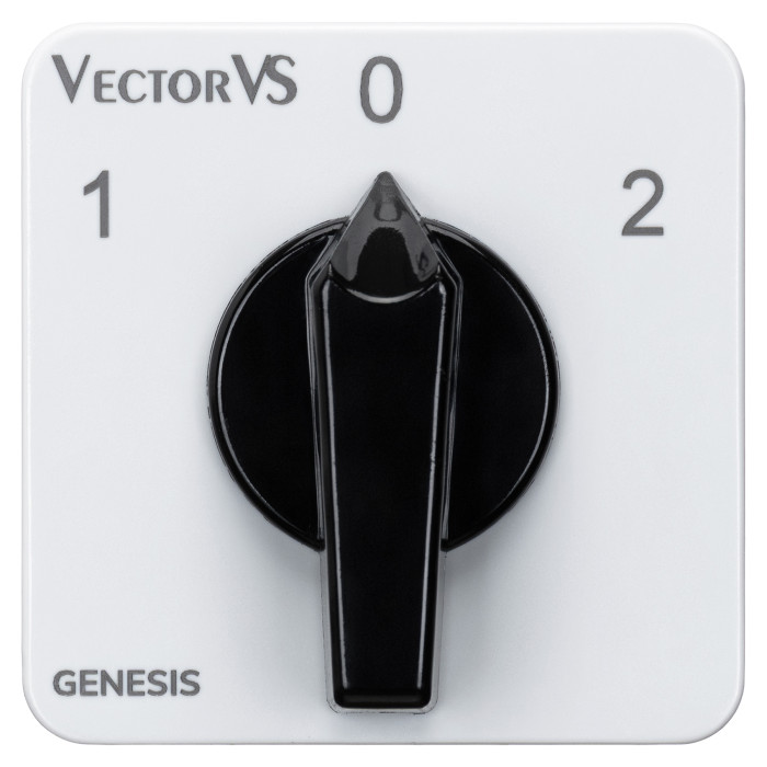 Кулачковий перемикач GC 63A 4P схема 75 (1-0-2)