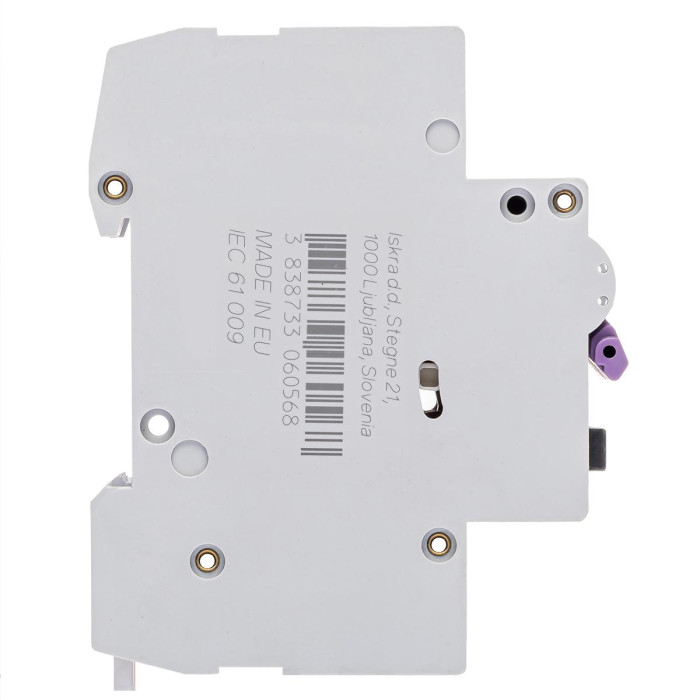 Диференційний автоматичний вимикач ISKRA RFI2 1P+N C32A/0.03 10кА - 786100607000