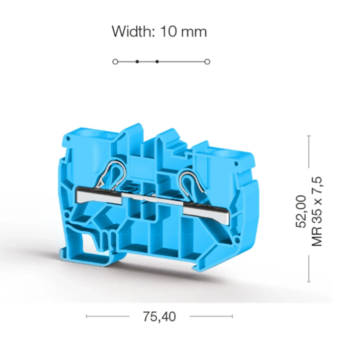 Клема Klemsan PYK Прохідна 16 мм - 0.0.0.3.07651