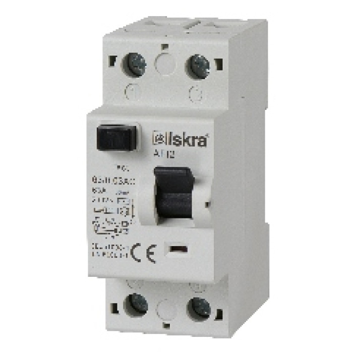 Пристрій захисного відключення ISKRA AFI2 25A 1P+N 0.3А - 030105059000