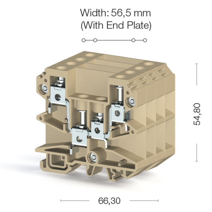 Клема Klemsan AYK Багатовивідна 16 мм - 0.0.0.3.95250
