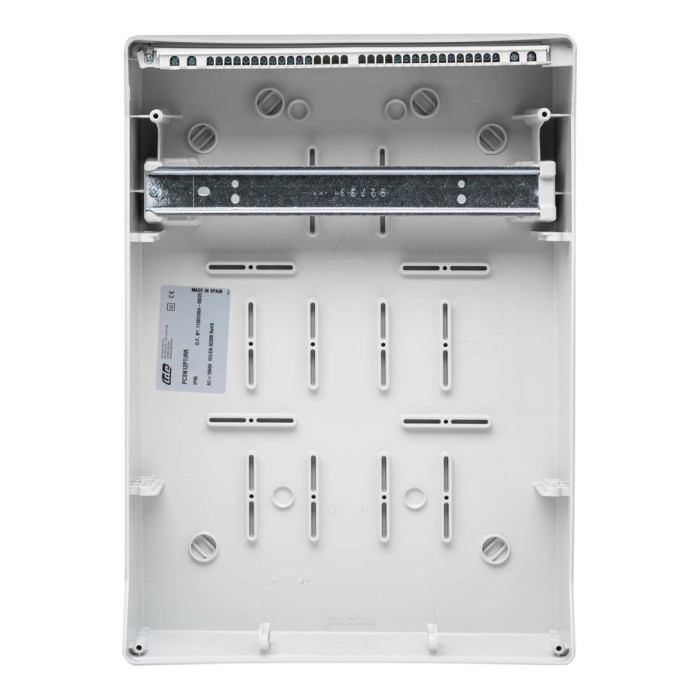 PCSN12PT/RR Настінний корпус для сил. розеток з отвора STAR 1х12 MOD 436x310x147мм, IP65, шини N+PE