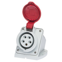 Розетка настінна IDE MUNDIAL 3P+E 16A 380–415V IP44