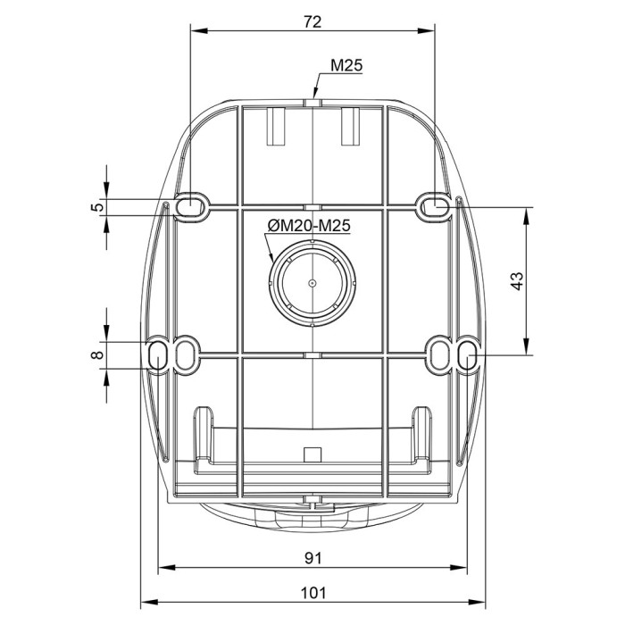 Розетка настінна IDE MUNDIAL 3P+E 16 А 380–415 В IP44 - 03323