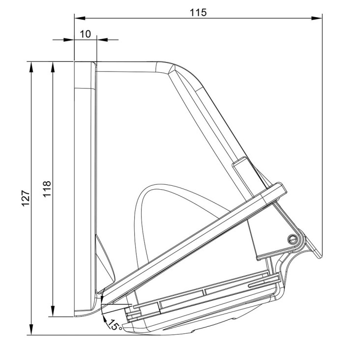 Розетка настінна IDE MUNDIAL 3P+E 16 А 380–415 В IP44 - 03323