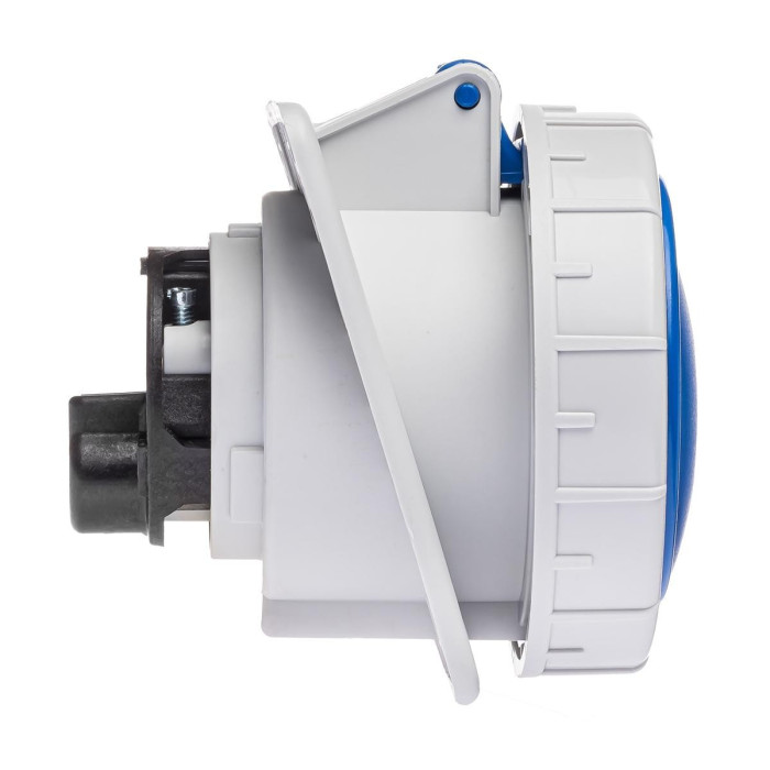 Розетка вбудована похила IDE MUNDIAL 2P+E 32 А 200–250 В IP66-67 - 02804