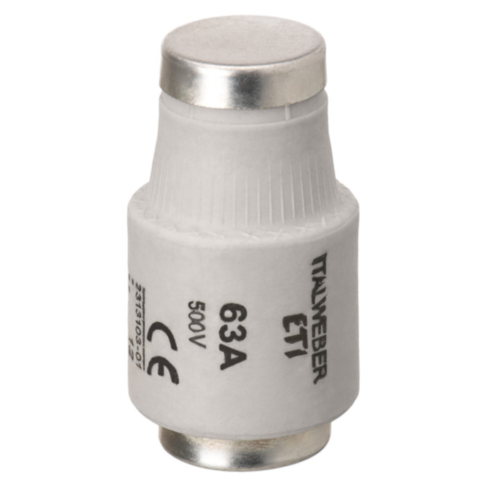 1231063 DIII Запобіжник пробковий 63А 500В