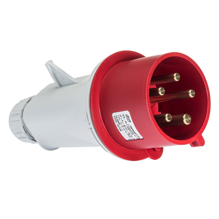 Вилка кабельна IDE MUNDIAL 3P+N+E 32 А 200/346–240/415 В IP44 - 03106