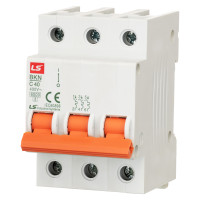 Модульний автоматичний вимикач LS ELECTRIC BKN 3P C40A 6kA