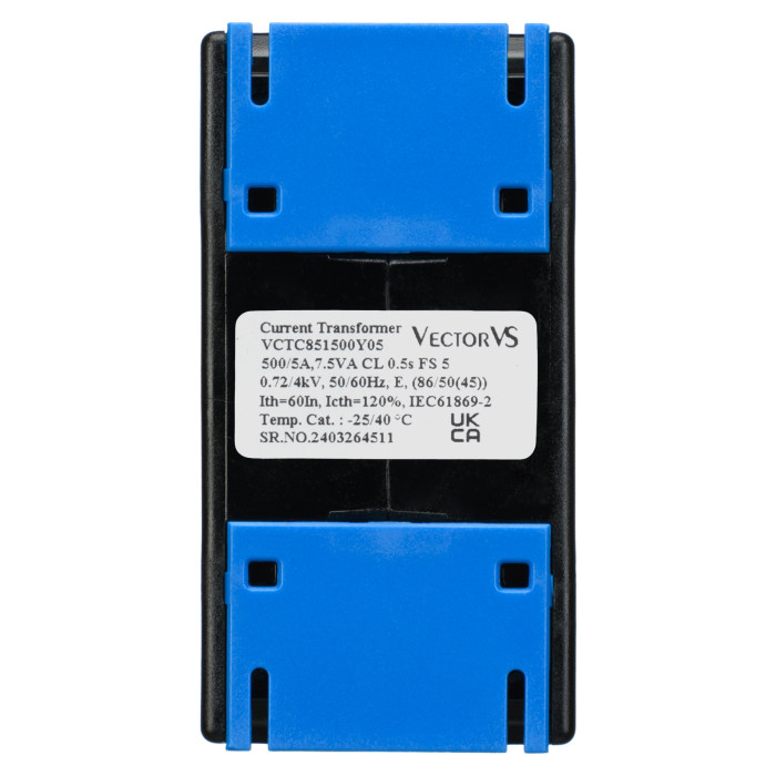 Трансформатор струму високоточний Vector VS VCTC851 500 А 51 × 12.5 500/5 - VCTC851500Y05