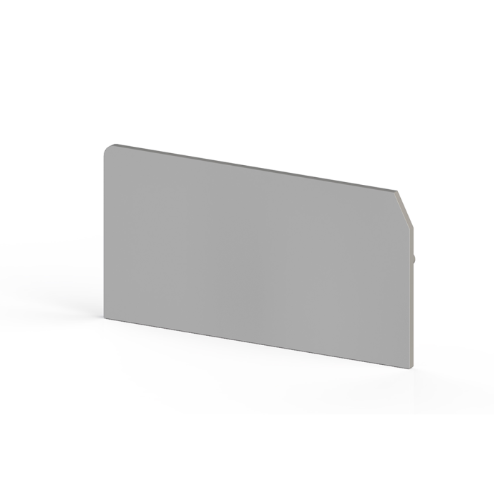 Торцева кришка Klemsan ASK сіра - 0.0.0.4.50049