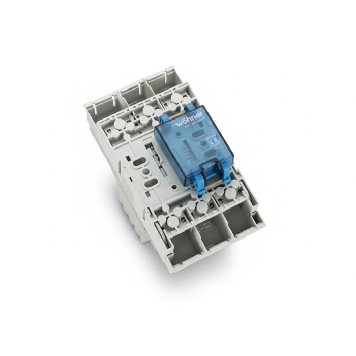 Блок-рубильник Woehner 160 А NH00 з електронним контролем запобіжників - 33207