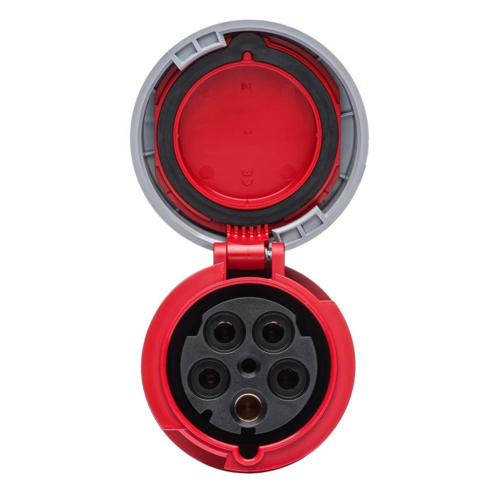 Розетка кабельна IDE MUNDIAL 3P+N+E 125 А 200/346–240/415 В IP66-67 - 03756