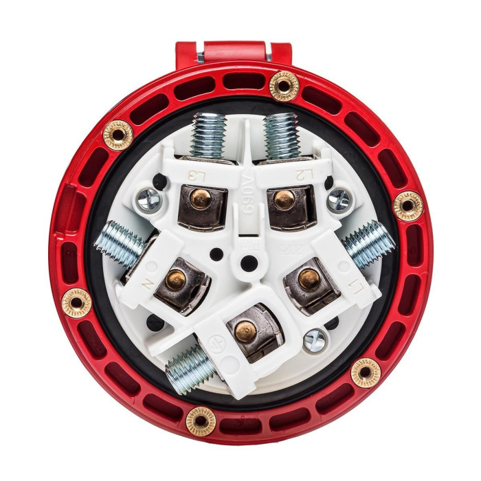 Розетка кабельна IDE MUNDIAL 3P+N+E 125 А 200/346–240/415 В IP66-67 - 03756