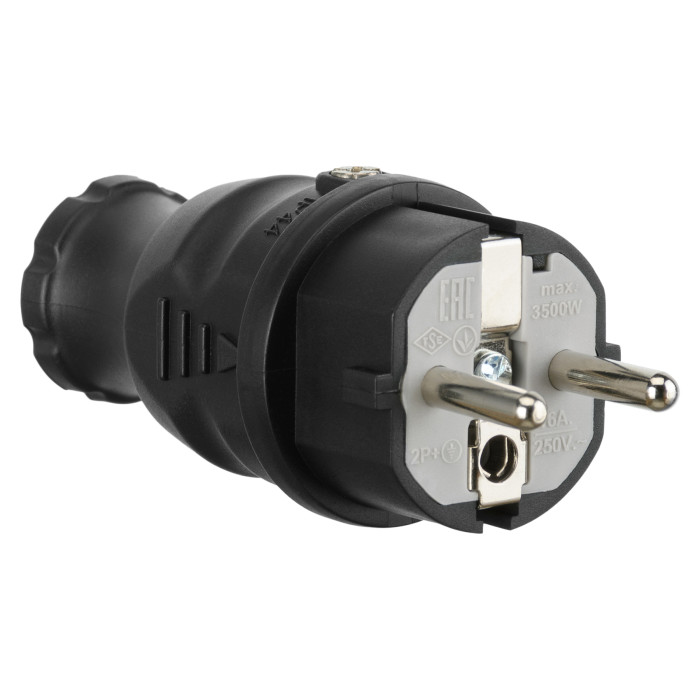 Вилка кабельна IDE SCHUKO 2P+E 16 А 220–250 В IP44 - 00115