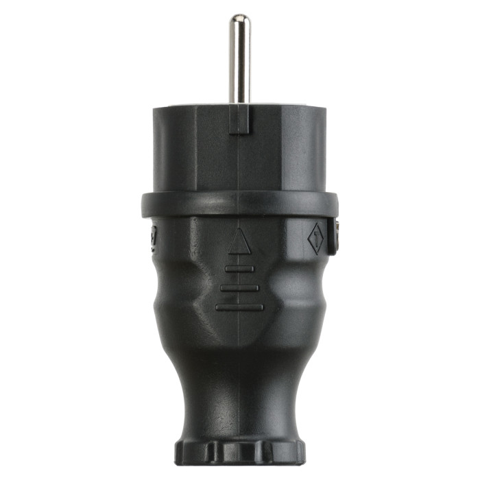 Вилка кабельна IDE SCHUKO 2P+E 16 А 220–250 В IP44 - 00115