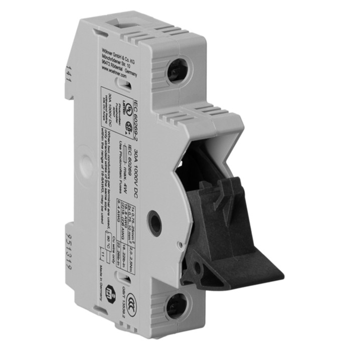 31971 Утримувач запобіжників Ambus для геліоенергетики 10х38 1р