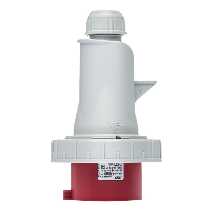 Вилка кабельна IDE MUNDIAL 3P+N+E 32 А 200/346–240/415 В IP66-67 - 03606